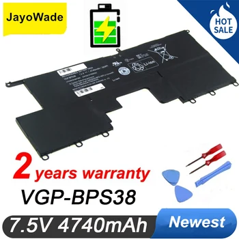 VGP-BPS38 Батерия за лаптоп SONY VAIO PRO11 PRO13 SVP1321BPXB SVP132116PG SVP1321A1CM SVP11217SCS BPS38 7,5 В 4740 ма VGP BPS38