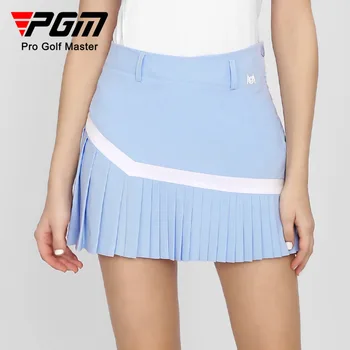 Дамски спортен панталон за голф PGM, Летни дишащи гащи, плиссированная пола в пода силует QZ089