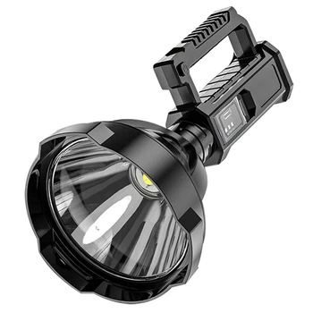 Лампа за външно преносими led фенерче, лампа-титуляр, мощен водоустойчив USB-акумулаторна прожектор със силно осветление