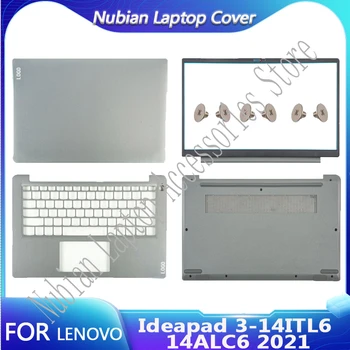 Нов Корпус на Лаптоп Lenovo Ideapad 3-14ITL6 14ALC6 2021 LCD Делото Предната Рамка, Поставка За Ръце Долната Подмяна на Корпуса Безплатна Доставка