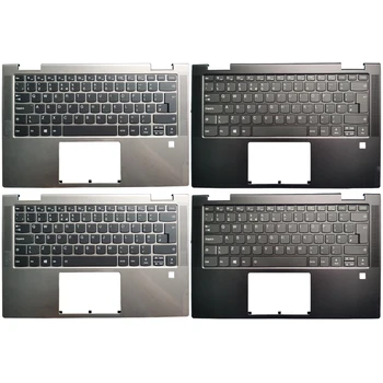 НОВАТА британска клавиатура за лаптоп Lenovo Yoga C740-14 C740-14IML UK с Поставка за ръце В Горния случай Без тъчпад