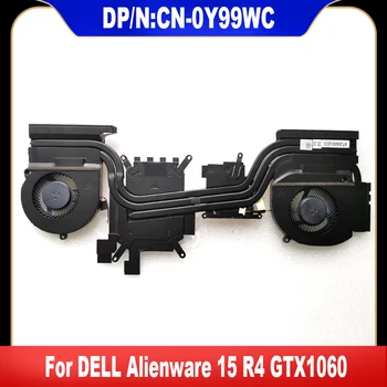 0Y99WC Нова Оригинална За Dell Alienware 15 R4 GTX1060 на Вентилатора за Охлаждане на видео карта Cooler Вентилатор на Радиатора CN-0Y99WC Y99WC