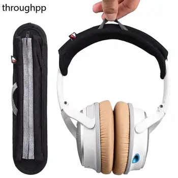 1 БР. Висококачествена универсална напълно закрывающаяся превръзка на главата за слушалки, защитно покритие за слушалки с цип
