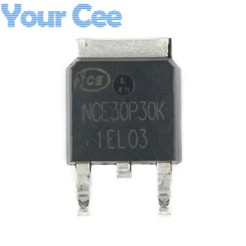 10ШТ NCE30 NCE30P, NCE30P30, NCE30P30K ДО-252-2 - 30 В/-30A P-канален MOS-техническо вход за транзистор чип