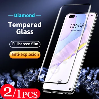 2/1бр 9D защитно Фолио за Huawei nova 8 8и 7 7i 6 SE 5 pro 5i 5T 5Z 4 4E 3 3i 3Д Протектор на Екрана на вашия телефон от закалено Стъкло
