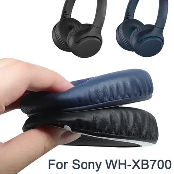 2 бр. амбушюры за SONY WH XB700, преносими слушалки, амбушюры, чаши, калъф, резервни части за слушалки