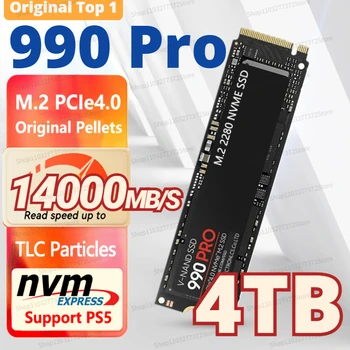 2023 Оригинален твърд диск NVME M2 990 PRO SSD диск 1 TB И 2 TB 4 TB 8 TB 2280 PCIe Gen 5.0 Вътрешен твърд диск за лаптоп PlayStation 5 PS4