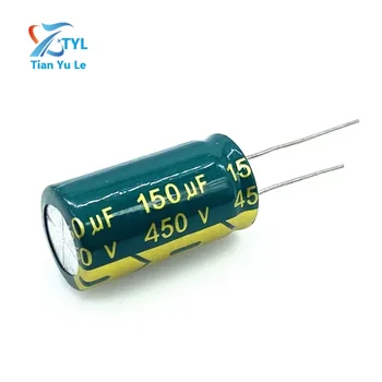 30 бр./лот 450 НА 150 ICF размер 18*30 мм, високочестотен низкоомный 400 НА 150 ICF алуминиеви електролитни кондензатори размер на 20%