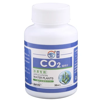 367A Co2 таблетки 30 таблетки с рассеивателем на въглероден диоксид, Лесен и удобен начин за получаване на Co2 за аквариумни растения