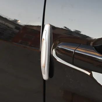 4 бр. Защитна лента за врата на колата, гумени бухалки от надраскване за Golf 6 Seat Ibiza 6j Duster Ford Focus Mk3 Seat Ateca