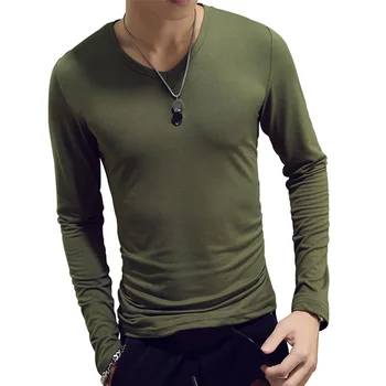 B1749, 1 бр., Модни гореща разпродажба, класическа тениска с дълъг ръкав за мъже, тениски за фитнес, панталони, ризи, дизайнерски обикновена тениски, потници