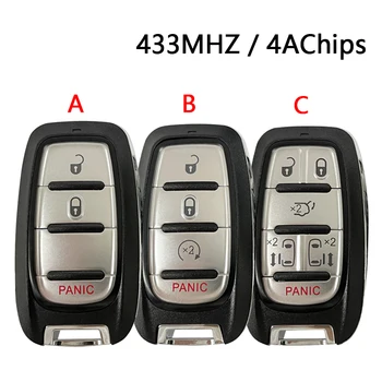 CN015055 M3N-97395900 Ключ Вторичен Пазар, за Chrysler Pacifica 2017-2020 Voyager 2021 2022 Smart Remote Key 68217827 68217832AC 4A