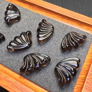 Fengbaowu Естествена ледена обсидиан, крилото на пеперудата, производство на бижута за кулон, гривни, обеци, Исцеляющий камък Рейки, аксесоари за diy
