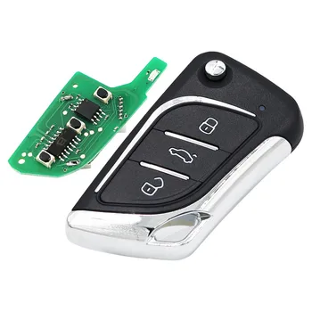 KEYDIY 3 Бутони за Дистанционно Управление на Автомобилни Ключове Серия B30 с пин-код за KD900 + URG200 KD-X2 MINI KD Key Programmer