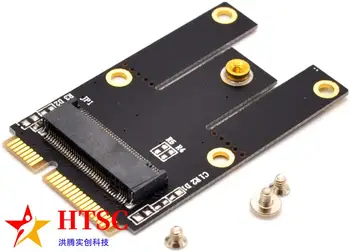M. 2 NGFF (2230/2242) за бързо преобразуване на mini PCI-E в пълен размер/половинный слот mPCIe за Intel 9260 8265 8260 7260 DW1820