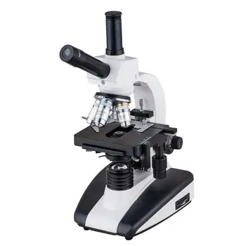 XSP136V Биологичен микроскоп с двойна обширна глава, Led лампа за обучение на студенти, за Обучение Микроскоп