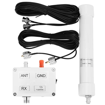 Активна антена 10 khz - 30 Mhz Mini Камшик Hf Lf Vlf Vhf Спт Rx с преносим кабел