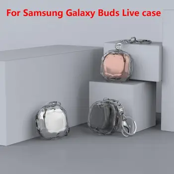 Диамантена Калъф за Samsung Galaxy Рецептори Live/Pro За Слушалки Защитен Калъф Твърд Калъф с Брелоком Аксесоари За Слушалки