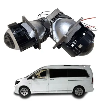 за промяна на автомобилни лазерни фарове Monster MPV с инчов двоен обектив 12V 7500 k
