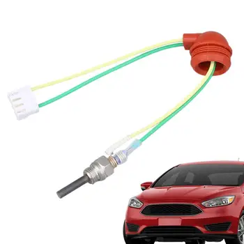 Комплект автомобилни ръчната нагревател, универсален нагревател, лесно, бързо Загряване, сигурен Комплект свещи с нажежаема жичка с червена главичка, Жълто-зелена линия