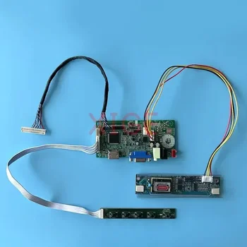 Матрица такса контролера е Подходящ за B154EW03 B154EW07 N154I4 QD15TL08 VGA HDMI-Съвместим LVDS 30-пинов LCD дисплей 1280*800 САМ Kit 2CCFL