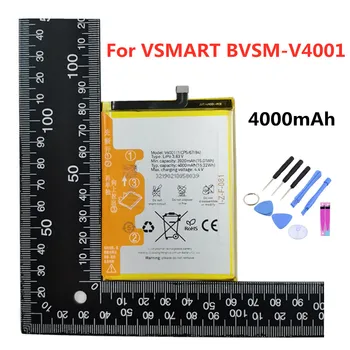 Нова Батерия 4000 mah BVSM-V4001 За Мобилен Телефон VSMART BVSM V4001 BVSMV4001 Bateria 