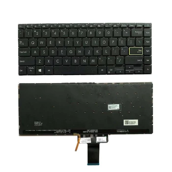 Новата Американска Клавиатура С Подсветка За Asus Vivobook S14 S433 X421 M433 Английски преносим Компютър 0KNB0 212PUS00
