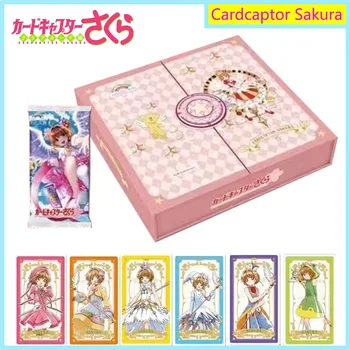 Подбрани карти от серията Аниме CardCaptor Sakura Booster Box С характера Сакуры, изискани периферни играчки, картички, подаръци за децата за рожден Ден