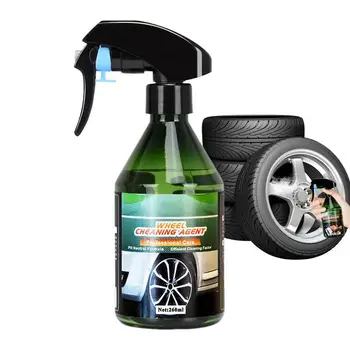 Препарат за почистване на автомобилни джантите, спрей за почистване на гуми и джанти, Грижа за автомобила, Почистване спрей за джипове, мотори и автомобили