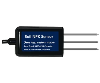 Сензор на почвата NPK мониторинг RS485 Цифров сигнал GPRS Сензор на почвата NPK