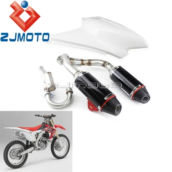 Системата на изпускателните Тръби на Ауспуха на Мотоциклета Dirt Bike За Honda CRF150F CRF230F 2003-2016 Ендуро Мотокрос Изпускателни Тръби на Ауспуха