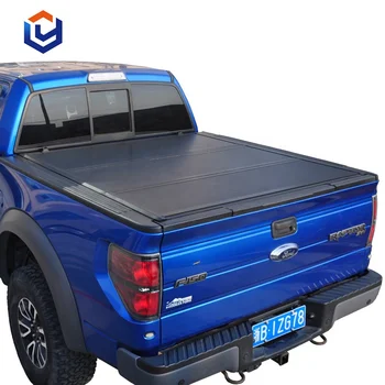 Твърда нисък профил трехстворчатая алуминиево покритие на багажника LIYUAN за 2015 2020 f150 pickup cover 5.5'bed