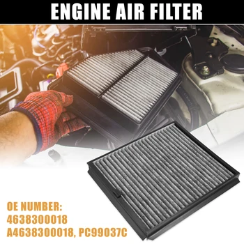 Филтри за въздух на двигателя на превозното средство X Autohaux A4638300018 за Mercedes-Benz 4.0/5.0/5.5/6.0 L за Seat Toledo 1.0/1.2/1.4/1.6 L 2002-19