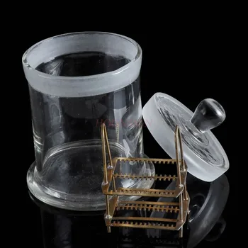 Фоторамка за оцветяване на мед, през цялата стъклен цилиндър за проби, кислото - и щелочестойкий/огнеупорни притежателя на слайдове