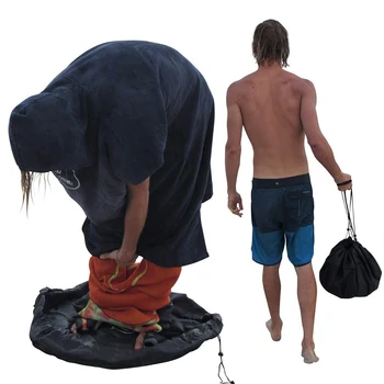 Чанта за неопрен, подложка за промяна на тампон, Органайзер за водонепропускливи плувни гидрокостюмов Sotrage за мъже и жени, преносим плажен водолазный костюм за плаж, сърф.